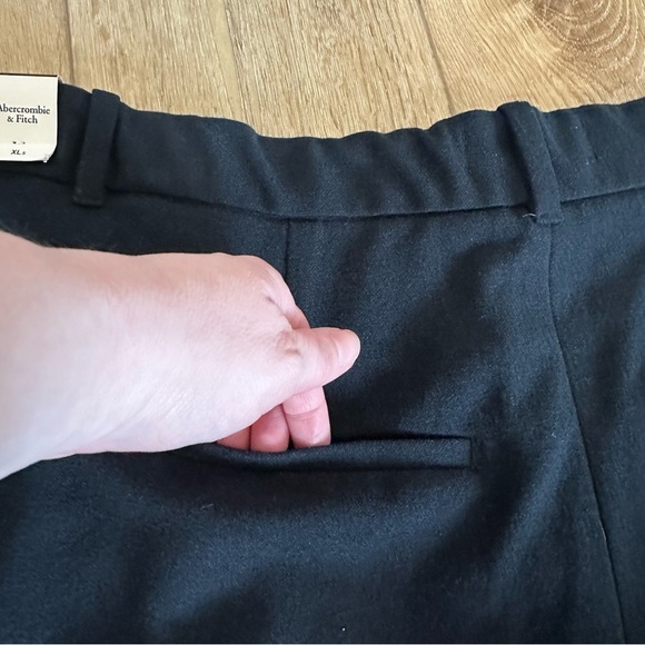Abercrombie & Fitch Women’s Black Wide Leg Business Dress Pant Sz XLs NWT - Picture 8 of 9